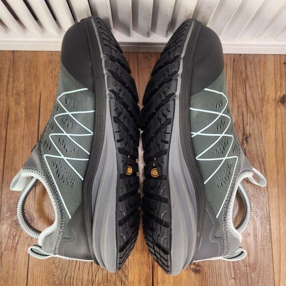 Keen Vista Energy Shift Women 7 Wide Steel Gray Blue Glass Carbon Toe Work Shoes - Picture 6 of 11